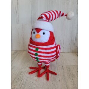 Featherly Friends bird striped pajamas Xmas Plush Unique Home decor